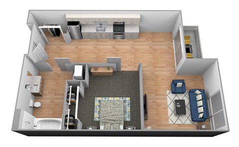 Floodwood River Floor Plan at Shakopee Flats, Shakopee